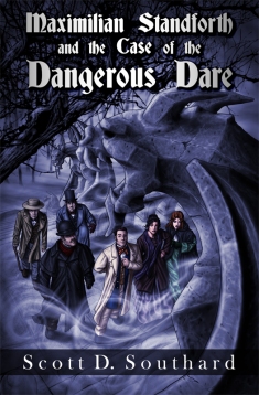 Maximilian Standforth and the Case of the Dangerous Dare, Cover